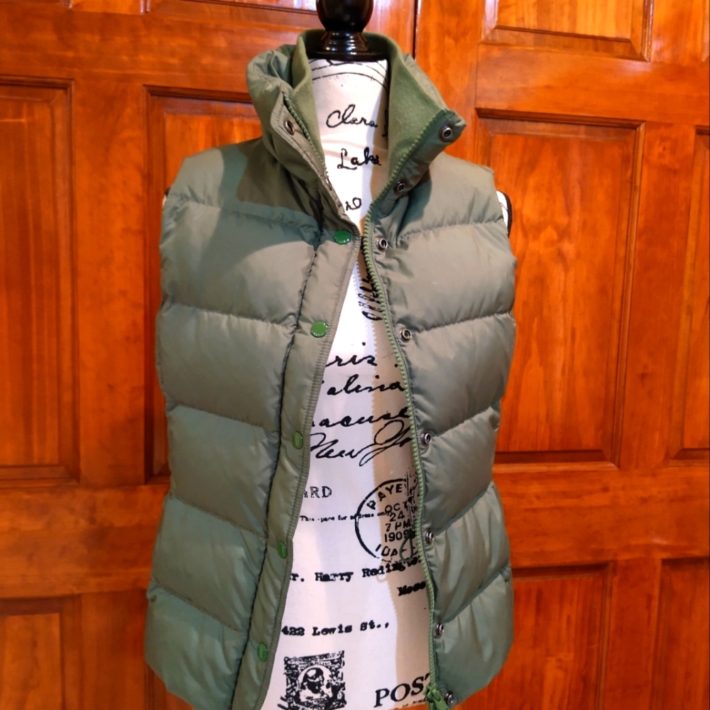 J Crew Puffy Vest